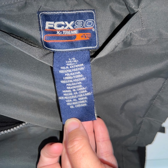 Youth Boys FCX90 X-TREME reversible Coat - L (14-16) - Sleeves Also Removable - Picture 11 of 13